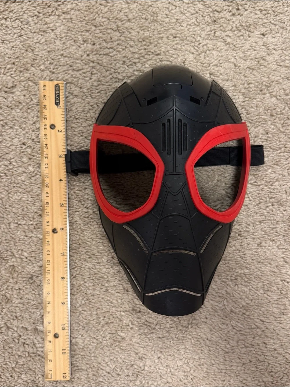 Marvel Miles Morales Mask Spider-Man Across The Universe Black Red with Sounds